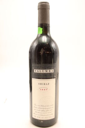 (1) 1997 Yalumba Shiraz, South Australia