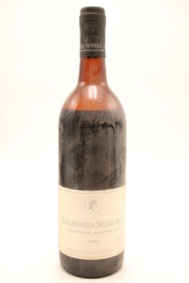 (1) 1982 Killawarra Selection Cabernet, Australia