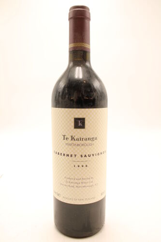 (1) 1998 Te Kairanga Estate Cabernet, Martinborough