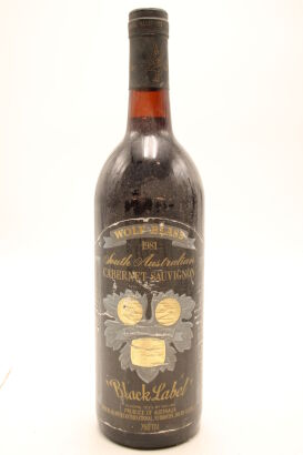(1) 1981 Wolf Blass Black Label Cabernet Sauvignon, South Australia