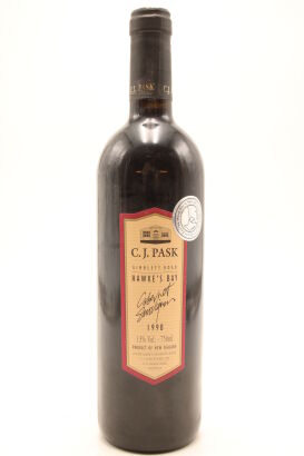(1) 1998 C J Pask Gimblett Road Cabernet , Hawkes Bay