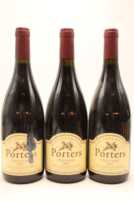 (3) 2000 Porters Estate Pinot Noir, Martinborough (STL)