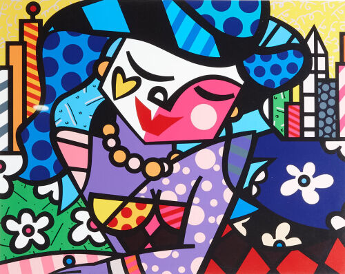 ROMERO BRITTO untitled