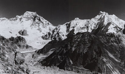 ALFRED GREGORY View of Gyachung Kang from Gokyo Ri