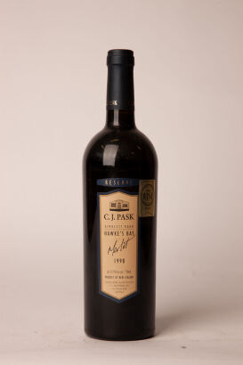 (1) 1998 CJ Pask Reserve Merlot, Hawkes Bay