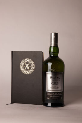 *(1) Ardbeg 'Perpetuum' Ltd. Ed. 200yrs Celebration Single Malt 700ml +Moleskine-Style Ardbeg Notebook