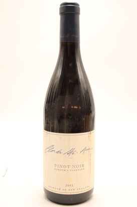 (1) 2002 Millton Clos de Ste. Anne Naboth's Vineyard Pinot Noir, Gisborne