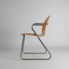 A Tubular Wood and Steel Chair - 3