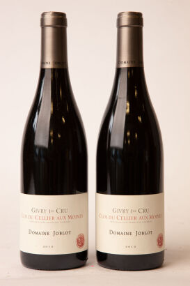 (2) 2012 Domaine Joblot Givry 1er Cru Clos du Cellier Aux Moines , Cote Chalonnaise