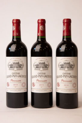 (3) 2014 Chateau Grand Puy Lacoste, Pauillac