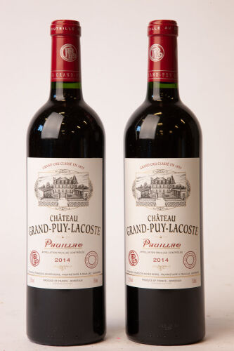 (2) 2014 Chateau Grand Puy Lacoste, Pauillac