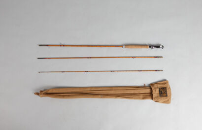 An Edgar Sealey Rainbow Fishing Rod