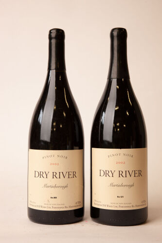 (2) 2002 Dry River Pinot Noir 1500ml, Martinborough