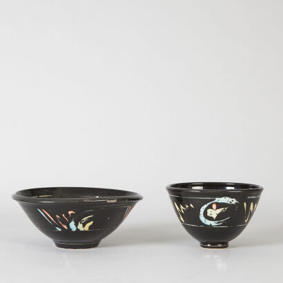 A Pair of Peter Lange Bowls