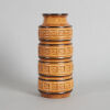 A Large Retro Brown West German Vase