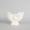 A Large Crown Lynn Cream Nautilus Vase