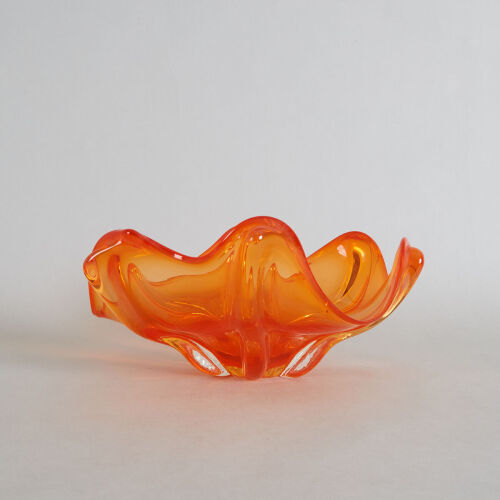 A Large Art Glass Splash Bowl
