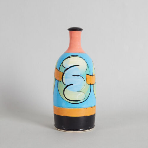 A Large Andrew Van Der Putten Bottle