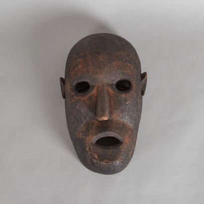 A Carved Mask, Borneo