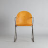A Tubular Wood and Steel Chair