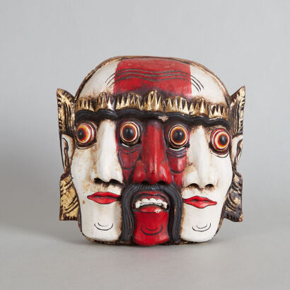 A Three Faced Mask, Bali