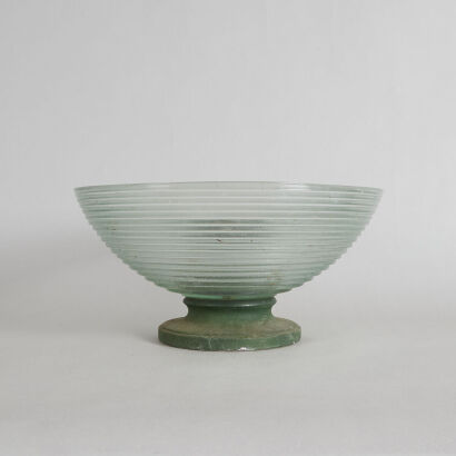 An Art Deco Glass Bowl