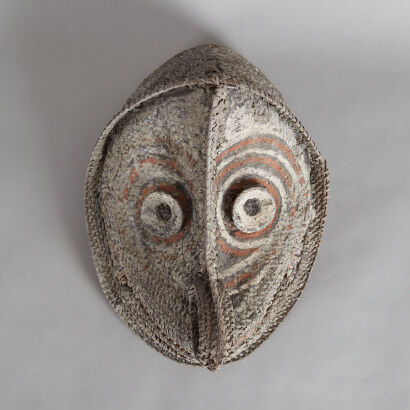 A Woven Gable Mask, Papua New Guinea