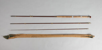 A Vintage Greenheart Alnwick Fishing Rod