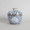 A Chinese Blue and White Lidded Jar (Chongzhen Nian Zhi Mark)