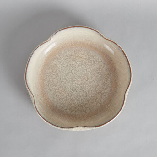 A Chinese Shiwan Studio Pottery Fruit Bowl