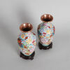 A Pair of Chinese Cloisonne Vases - 2