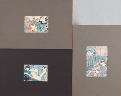 Three Japanese Shunga Prints