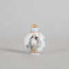 A Chinese Peking Glass and Enamel 'Figural' Snuff Bottle (Gu Yue Xuan Mark)