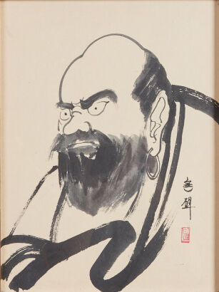 A Chinese Painting of Dharma