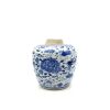 A Chinese Early Qing Dynasty Blue and White 'Flower and Bird' Jar