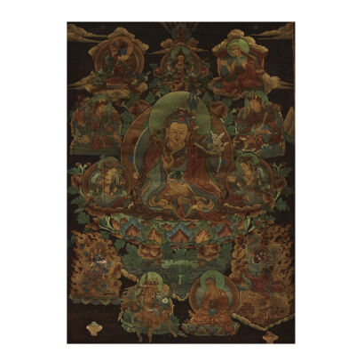 A Chinese Tibet Thangka