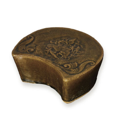 A Chinese Song Dynasty Carved Yaozhou Porcelain Pillow