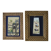 19th Century Indian Miniatures - 2 Pieces