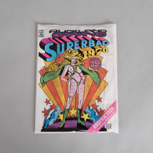 'Auckland Capping Superbag 1970' Illustrated by Dick Frizzell