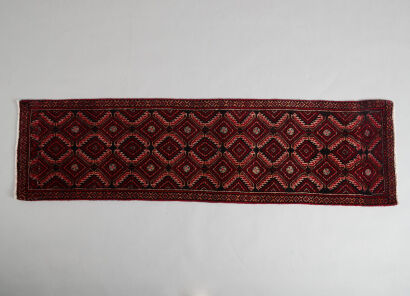 A Small Thick-Pile Baluchi Runner