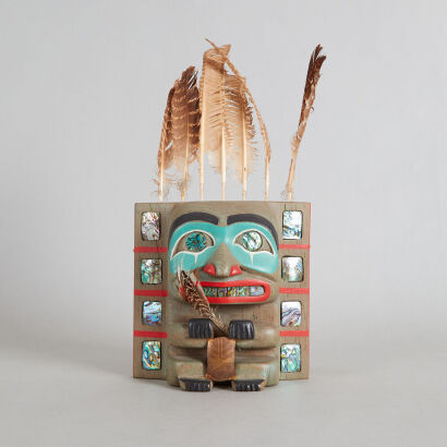 A Wooden Sculpture, Pacific Northwest United States