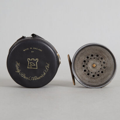 A Vintage 1950s Hardy Bros Perfect Fly Reel