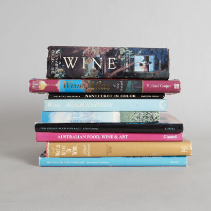 A Collection of Wine Books