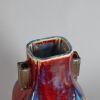 A Chinese Late Qing Dynasty Flambe-glazed Fanghu Vase (Da Qing Qianlong Nian Zhi Mark) - 3