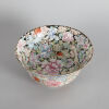 A Chinese Late Qing to Early Republic Period 'Mille-fleurs' Bowl (Da Qing Qianlong Nian Zhi Mark) - 3