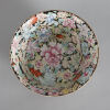 A Chinese Late Qing to Early Republic Period 'Mille-fleurs' Bowl (Da Qing Qianlong Nian Zhi Mark) - 4