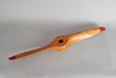 A Wooden Drone Propeller