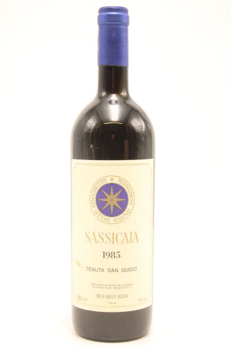 (1) 1985 Tenuta San Guido Sassicaia Bolgheri, Tuscany [JR20] [RP100] [WS99]