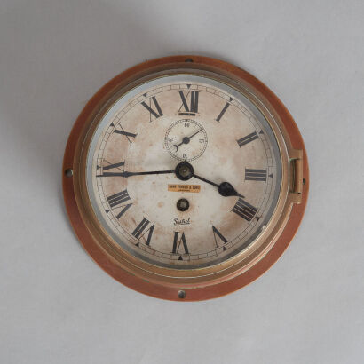 A John Parkes & Sons Sestrel Ship Clock