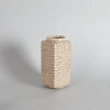 A Chinese Crackle-glazed Cong Vase